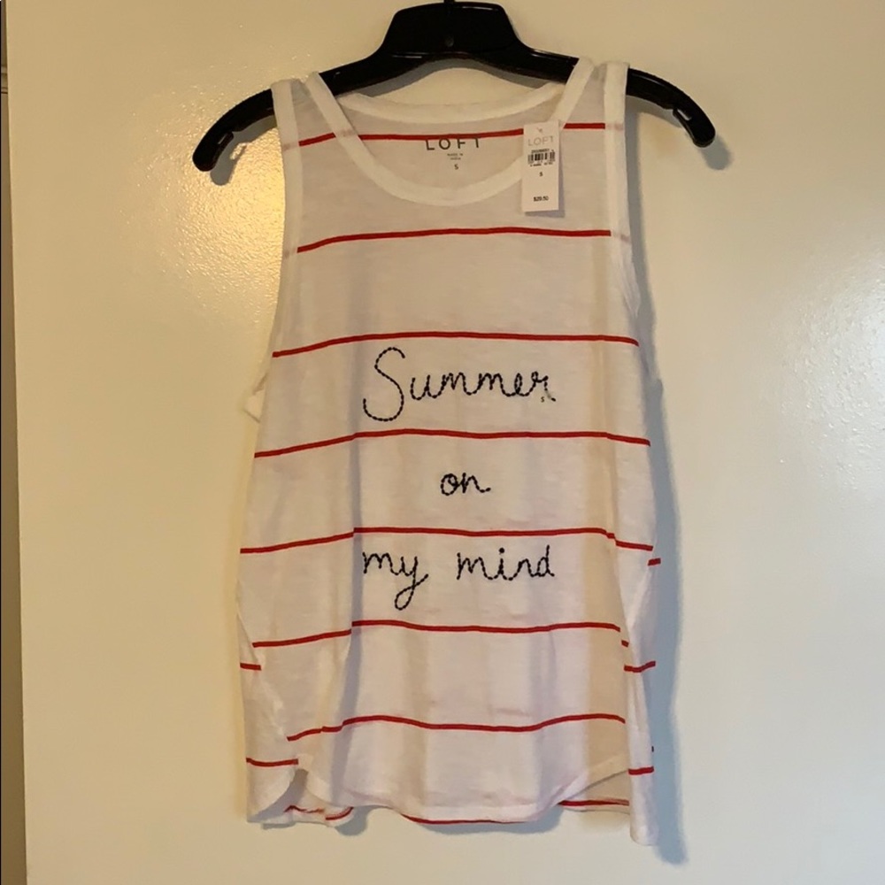 NWT Loft tank - Picture 4 of 4